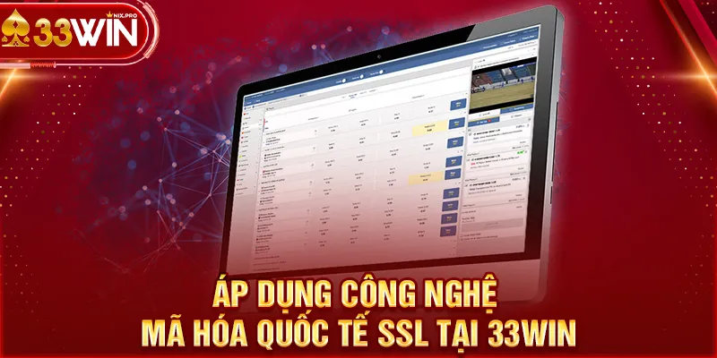 Áp dụng công nghệ mã hóa quốc tế SSL tại 33win